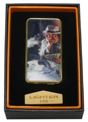 מצת איכותי טורבו נטען usb מגיע עם כבל