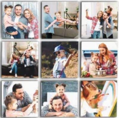 לוח אינסטגרם 9 תמונות