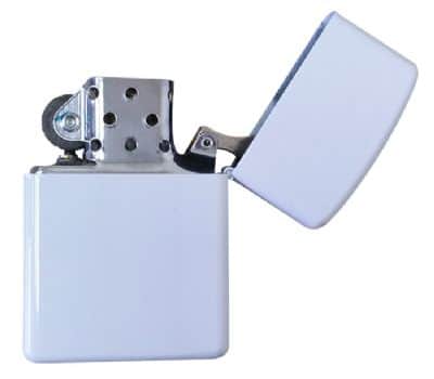 מצת דמוי זיפו בצבע לבן