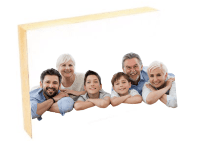 בלוק M.D.F בעובי 28מ"מ 28*20 ס"מ